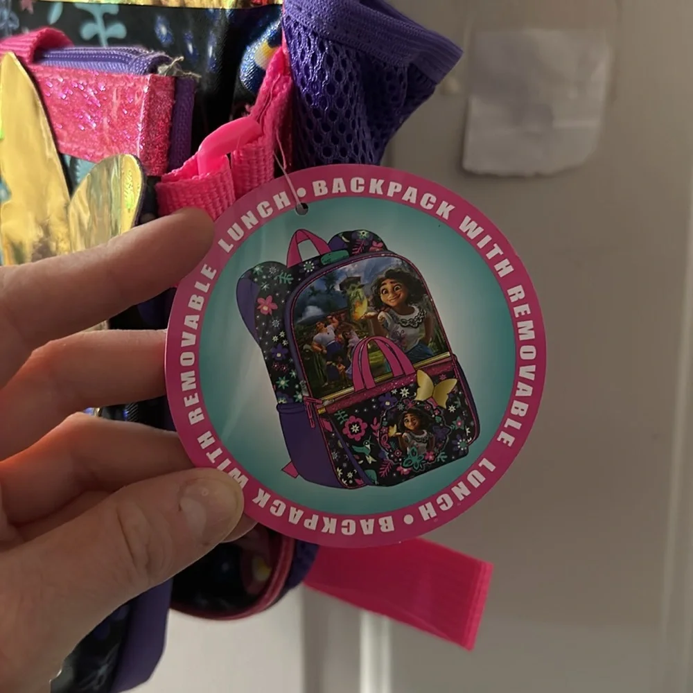 DISNEY ENCANTO BACKPACK & LUNCHBOX SET: NEW WITH TAGS